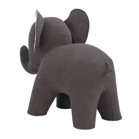 Пуфик детский коричневый "Слон" Elephant, 95 см, ткань Omega 16/Omega 02 LESET  00-3833167 Коричневый Santreyd  - Вид №1