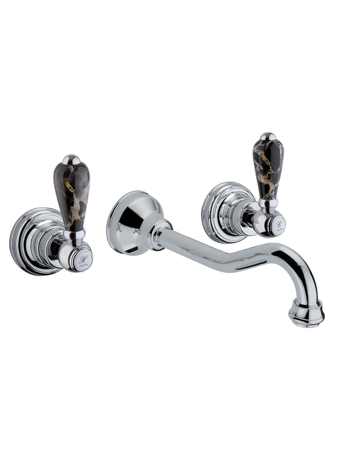 Настенный смеситель для раковины с отдельными розетками без слива Rubinetterie Frattini Lybra M Style ARCH-00082918 - Вид №3