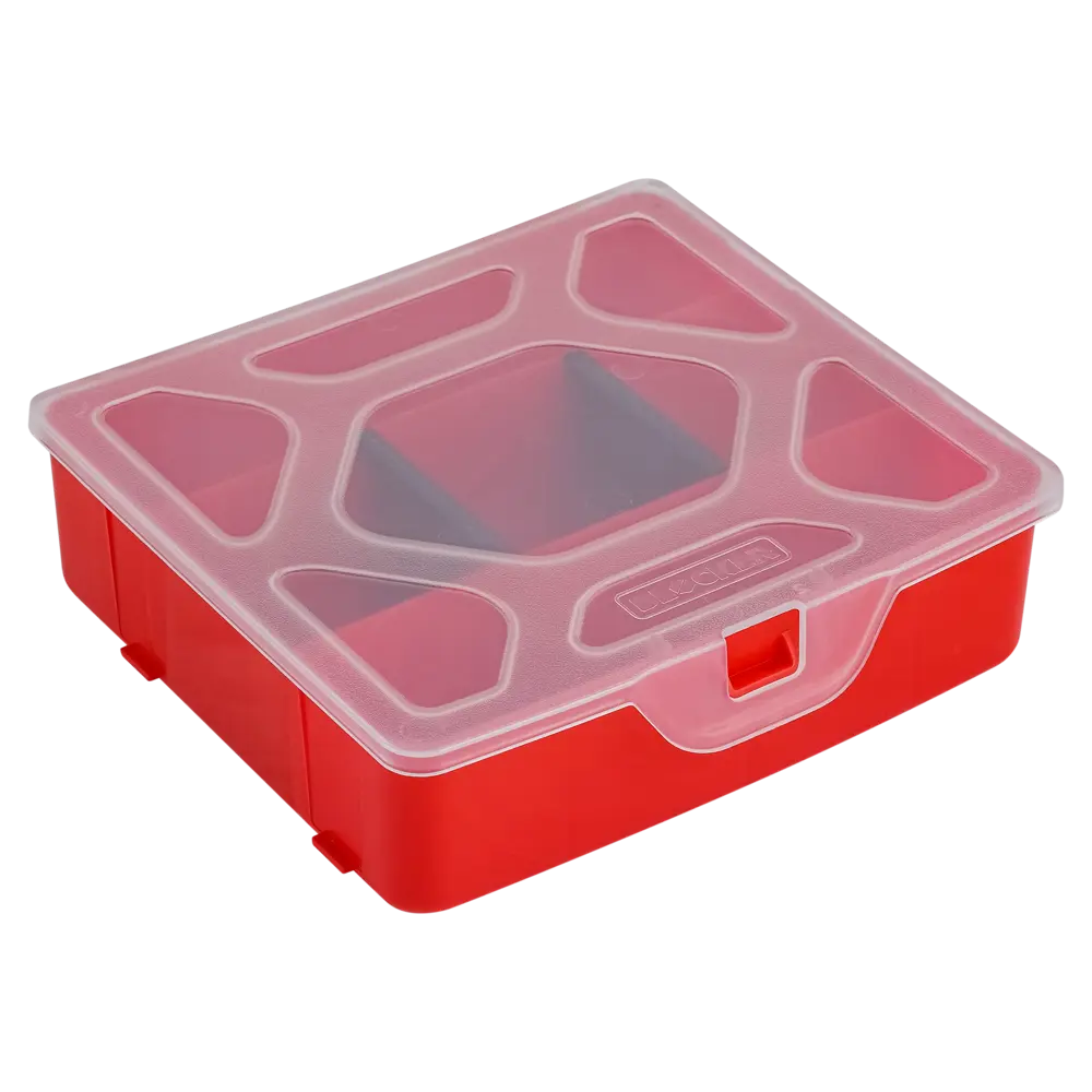 Органайзер Blocker Master 5.5, 13.5x4.2x14 см, пластик, цвет красный Santreyd STLM-2141023