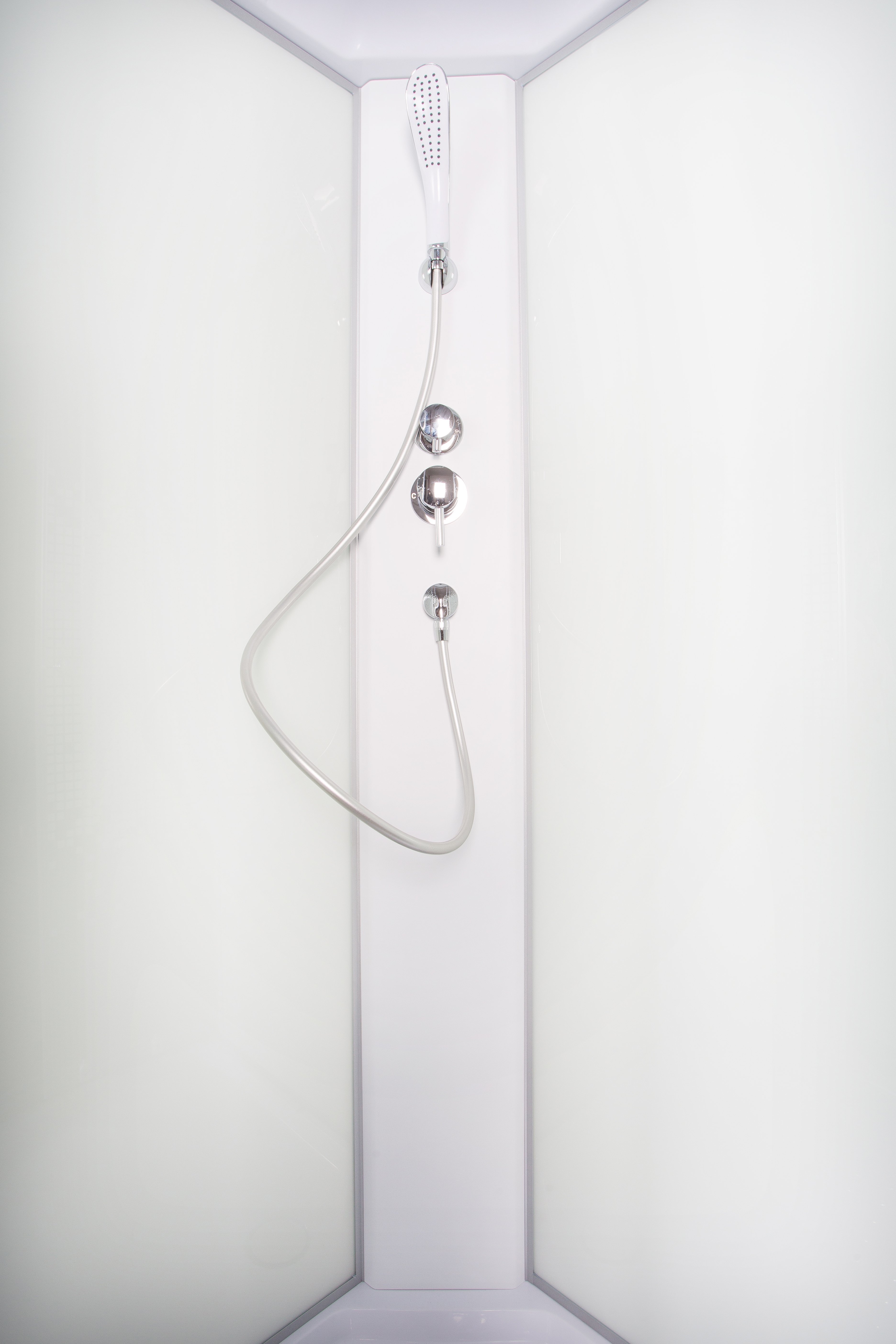 BМ1510 N LED с гм. BLACK Душевая кабина DETO Серия ВМ L 920 R N без крыши - Вид №10