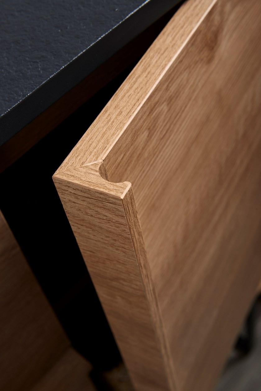 Acquabella Подвесная тумба под умывальник из дуба с ящиками Urban sun-id-1383858 - Вид №4