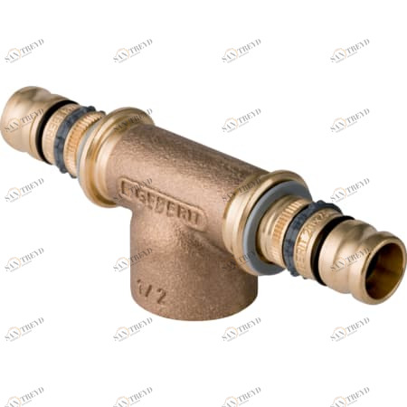 GEBERIT 604.362.00.5 Тройник с внутренней резьбой Geberit Mepla 