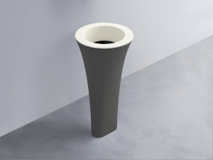 AMLA45-TL+AMPILT-N+AMCOLT-CM Раковина Amedeo Tondo отдельностоящая cielo Enjoy + Amedeo