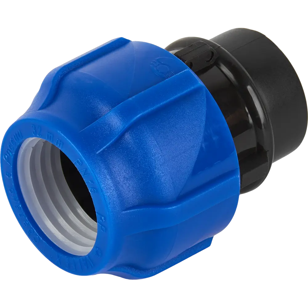Муфта комбинированная ПНД Valfex 3/4"x32 мм ВР 121001232034 STLM-2066522