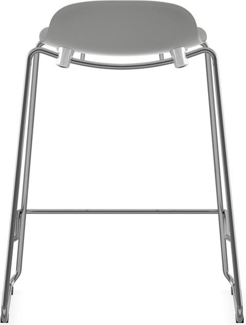 603231 Барный стул 65 см Stacking Chrome Grey Normann Copenhagen Form - Вид №3