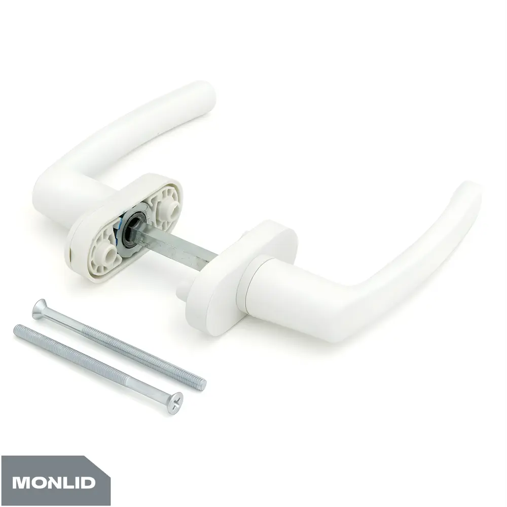 Ручка оконная двухсторонняя MONLID металл цвет белый STLM-2202393 - Вид №1