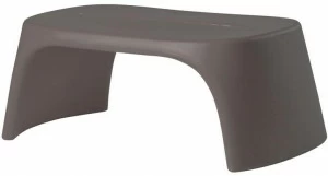 SLIDE Штабелируемая садовая скамейка из полиэтилена Amélie