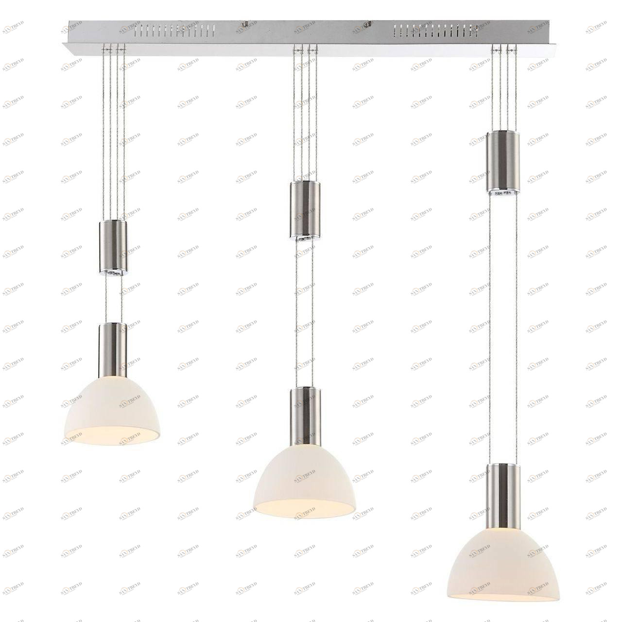 Подвесной светодиодный светильник Globo Sherley 68037-3 GLOBO ДИЗАЙНЕРСКИЕ, SHERLEY 101685 Белый Ceramica Globo 