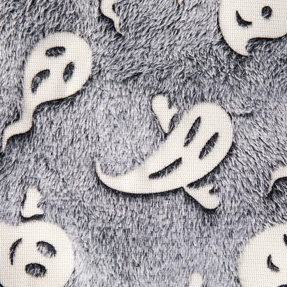 Плед светящийся Ghosts 140x200 см фланель цвет черный Ardenza STLM-2201974 - Вид №2