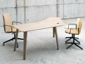 ENEA Угловой стол из дерева Lts system