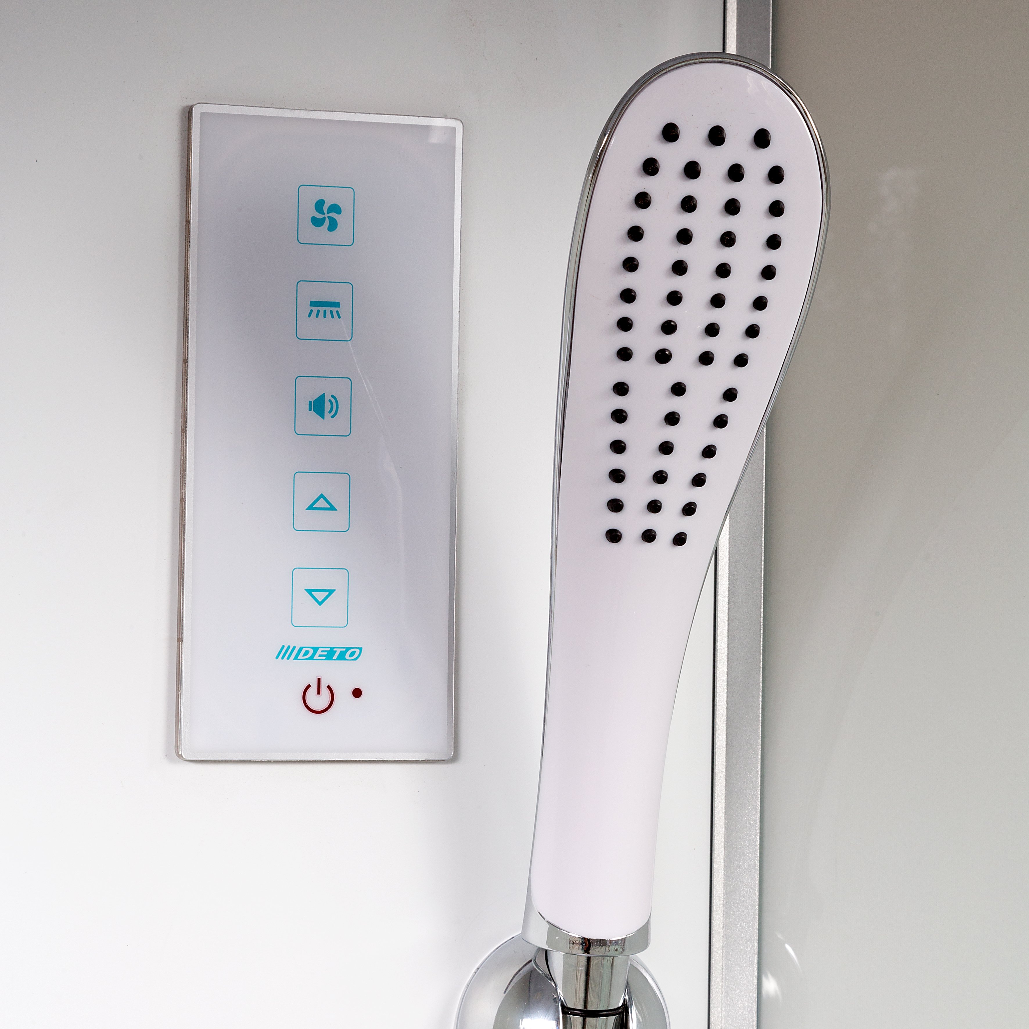 BМ1510 с гм. и эл. BLACK Душевая кабина DETO Серия ВМ L 902 L с гм. и эл. - Вид №11