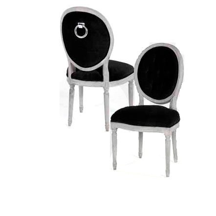 Стул Chair Louis Philip от Eichholtz EICHHOLTZ  060786 Черный  - Вид №1