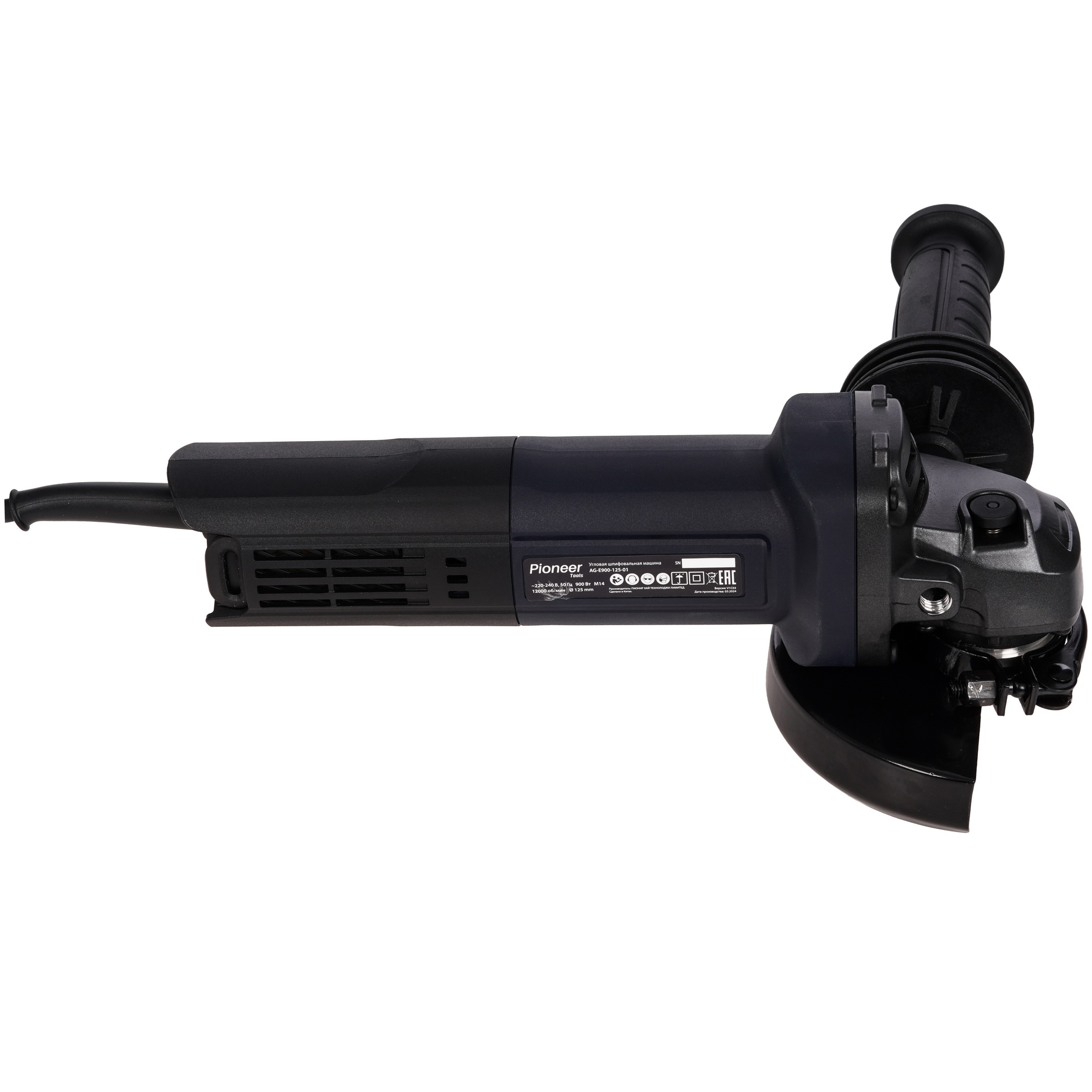 Углошлифовальная машина (УШМ) Pioneer AG-E900-125-01 9216871 STDN-0107635 - Вид №3