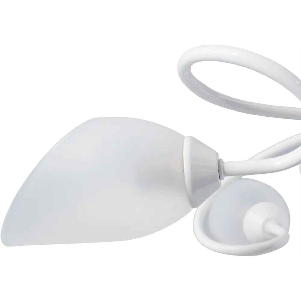 Люстра потолочная Vitaluce Кэтти 5 ламп 15м² Е14 цвет белый глянцевая STLM-2040388 - Вид №1