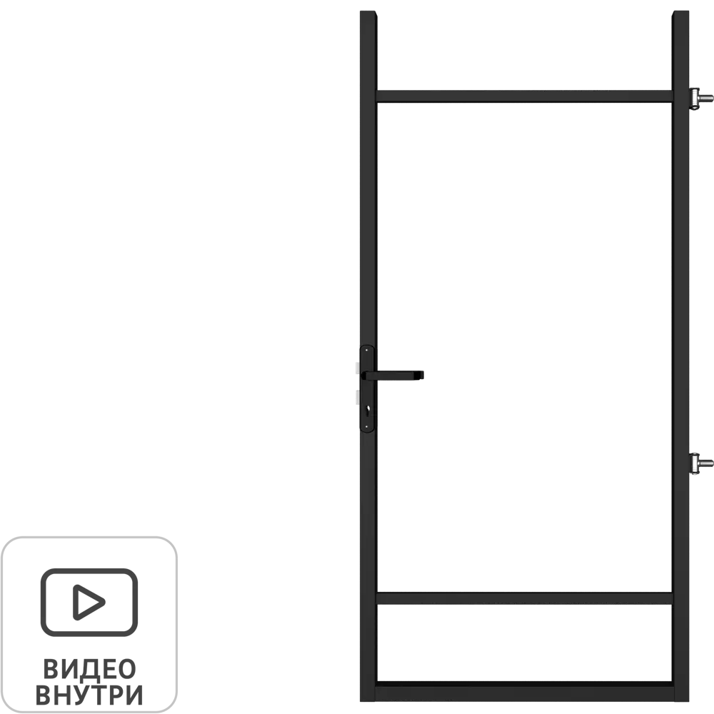 82068612 Калитка Ника 0.9x1.8 м без штакетника STLM-0018767