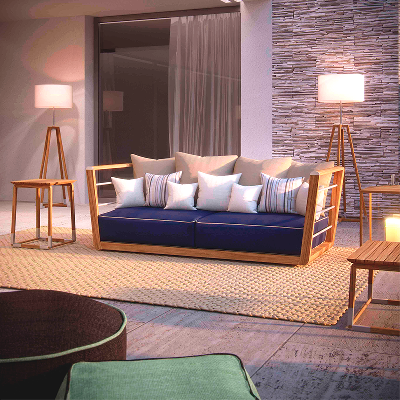 Диван EMBRACE ATMOSPHERA PF.OUT.EM.DV + PF.OUT.CXEM.DV  - Вид №1