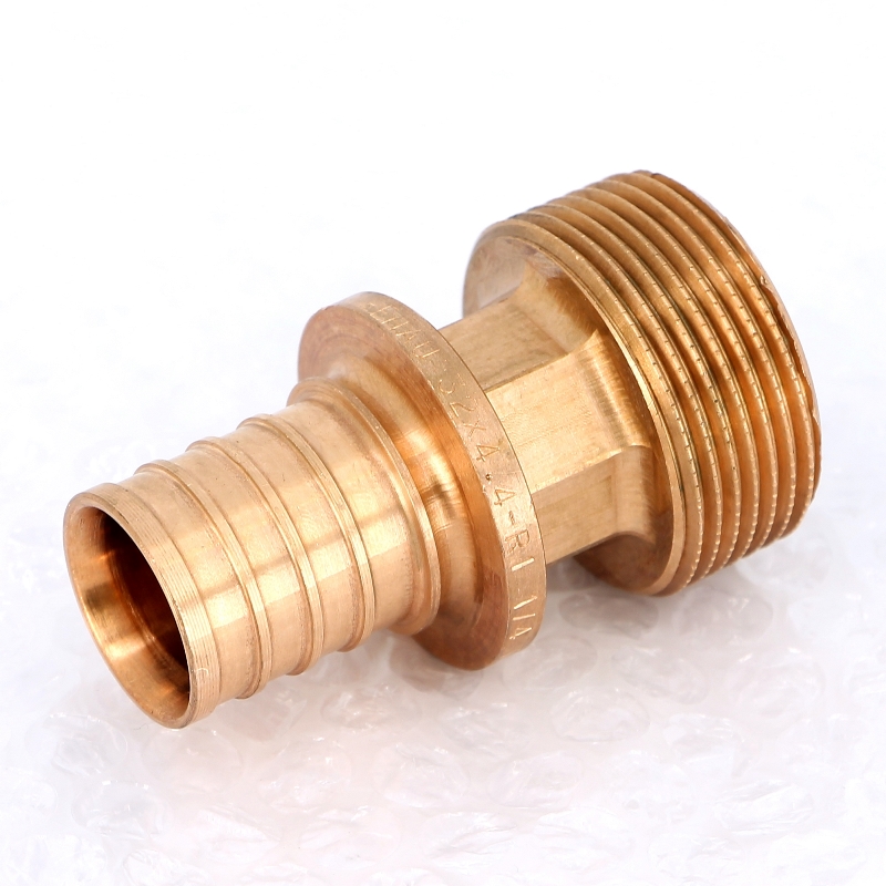 Муфта надвижная Н бронзовая Rehau 32х1"1/4 RX+ 456322 - Вид №1