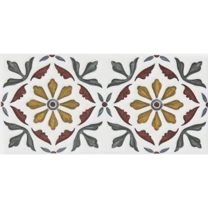 Декор Kerama Marazzi Клемансо для стен ванной и кухни 7.4×15 см 86360094