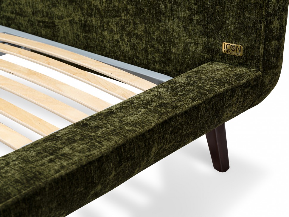 Кровать полутораспальная 140х200 зеленая Chameleo Bare ICON DESIGNE CHAMELEO 177941 Зеленый  - Вид №4