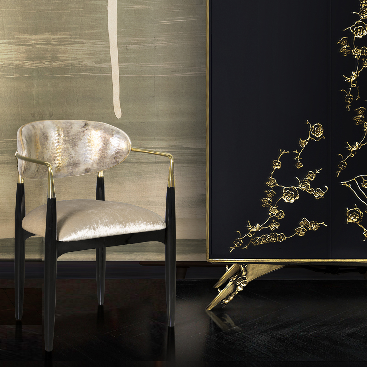 Обеденные стулья Nahema Chair Covethouse KOKET  - Вид №1