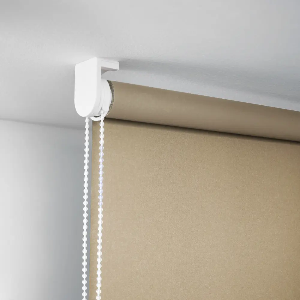 Штора рулонная блэкаут KREAFORTA Karelia 160x175 см бежевая STLM-2120495 - Вид №3