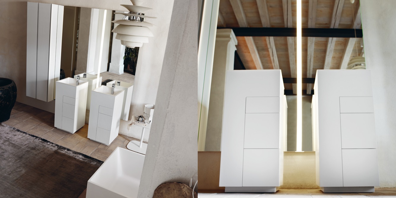 Комбинация ванной комнаты T06 в отделке Full 41 Milltek / L41 MILLDUE TOUCH TOUCH06 - Вид №3