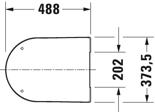 Крышка сиденье для унитаза Duravit Me sun-id-1510759 - Вид №1