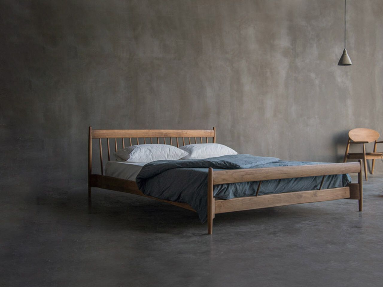 Двуспальная кровать из массива дерева Air Division Aviator ARCH-00015714 - Вид №3