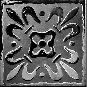 Вставка Болонья черный 70х70 Керамика Будущего sun-id-322876