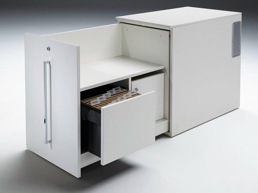 König Neurath Офисный шкаф с раздвижными дверцами с замком Acta plus sun-id-1490315 - Вид №3