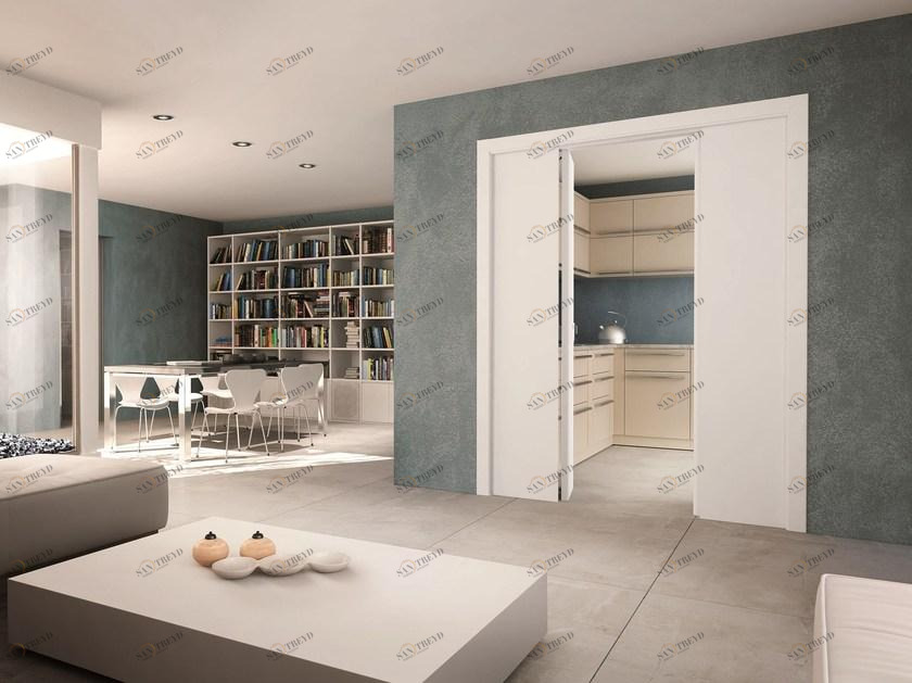 Scrigno Рама стойки для параллельной раздвижной двери Scrigno gold sun-id-1425796