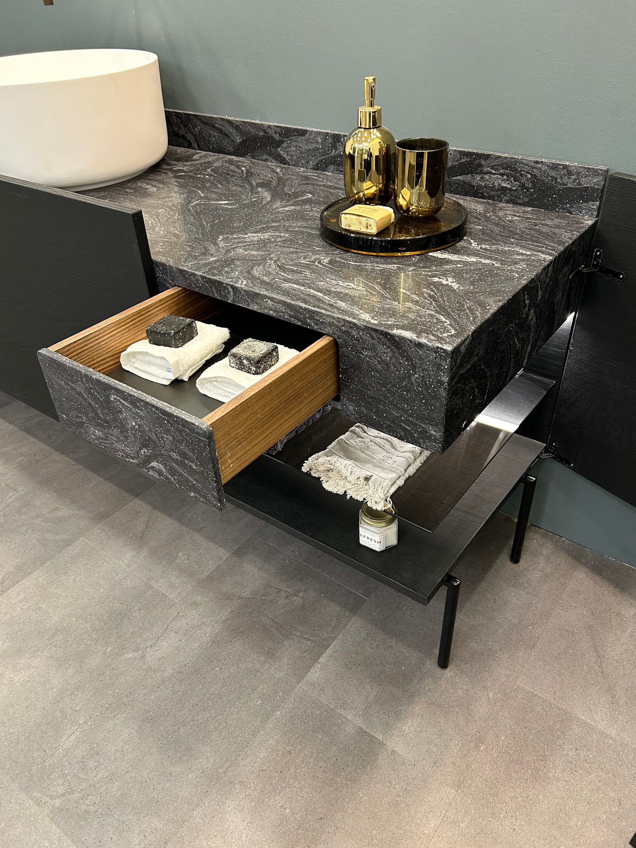 Подвесной умывальник с ящиками Acquapazza AMADIA ARCH-00065163 - Вид №15