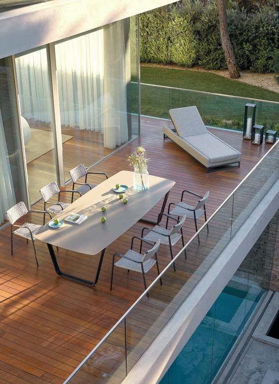 MNST828 Шезлонг lotus smokey 215 Manutti Zendo - Вид №4