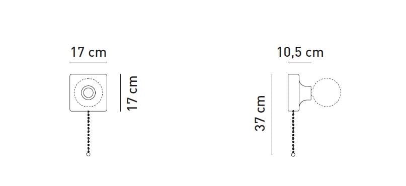 Керамическая настенная лампа Ceramica Flaminia макияж ARCH-00152012 - Вид №5