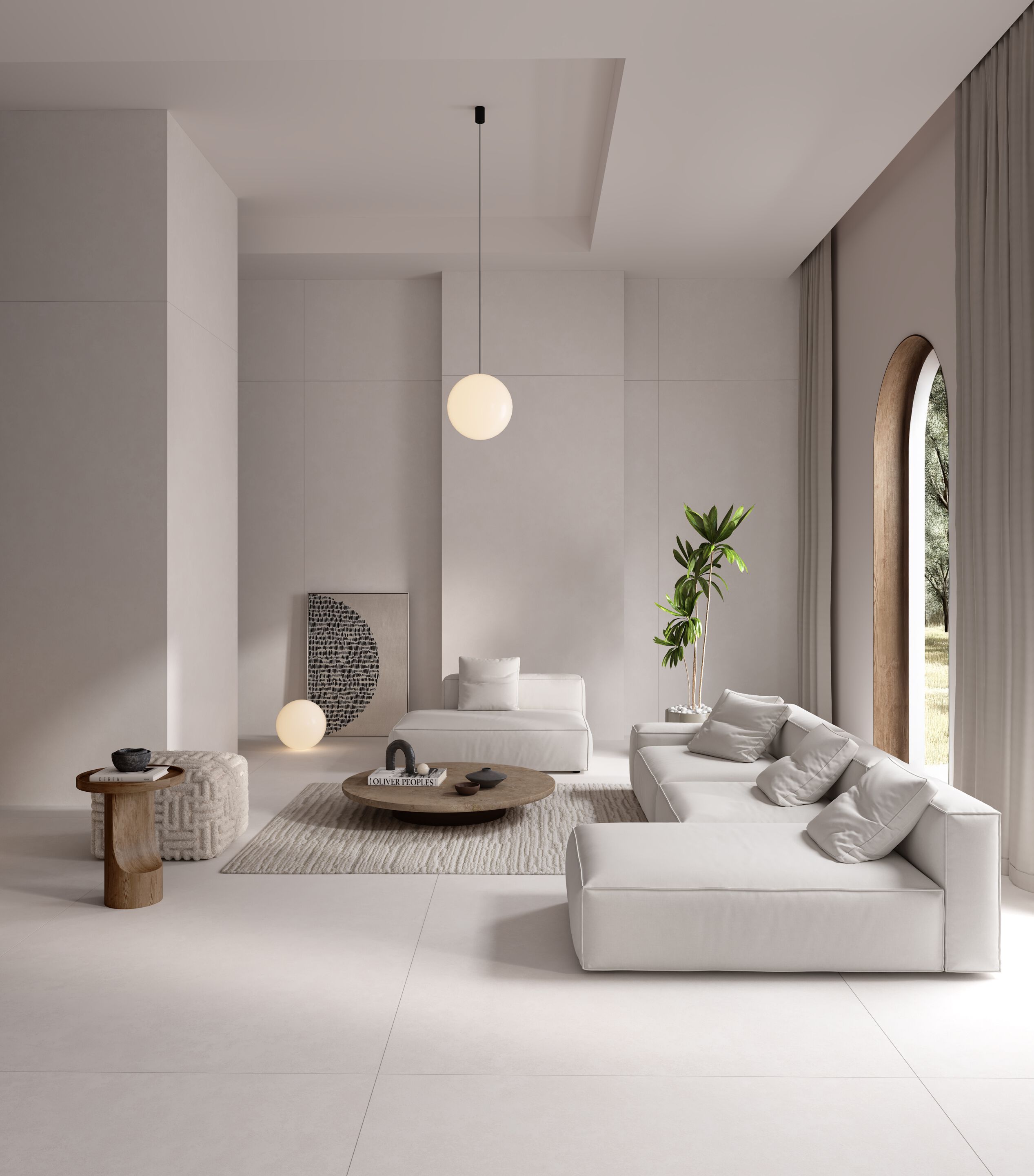 Пол / облицовка керамогранита с цементным эффектом для внутреннего и наружного применения Kaleseramik плиты ARCH-00147133 - Вид №7