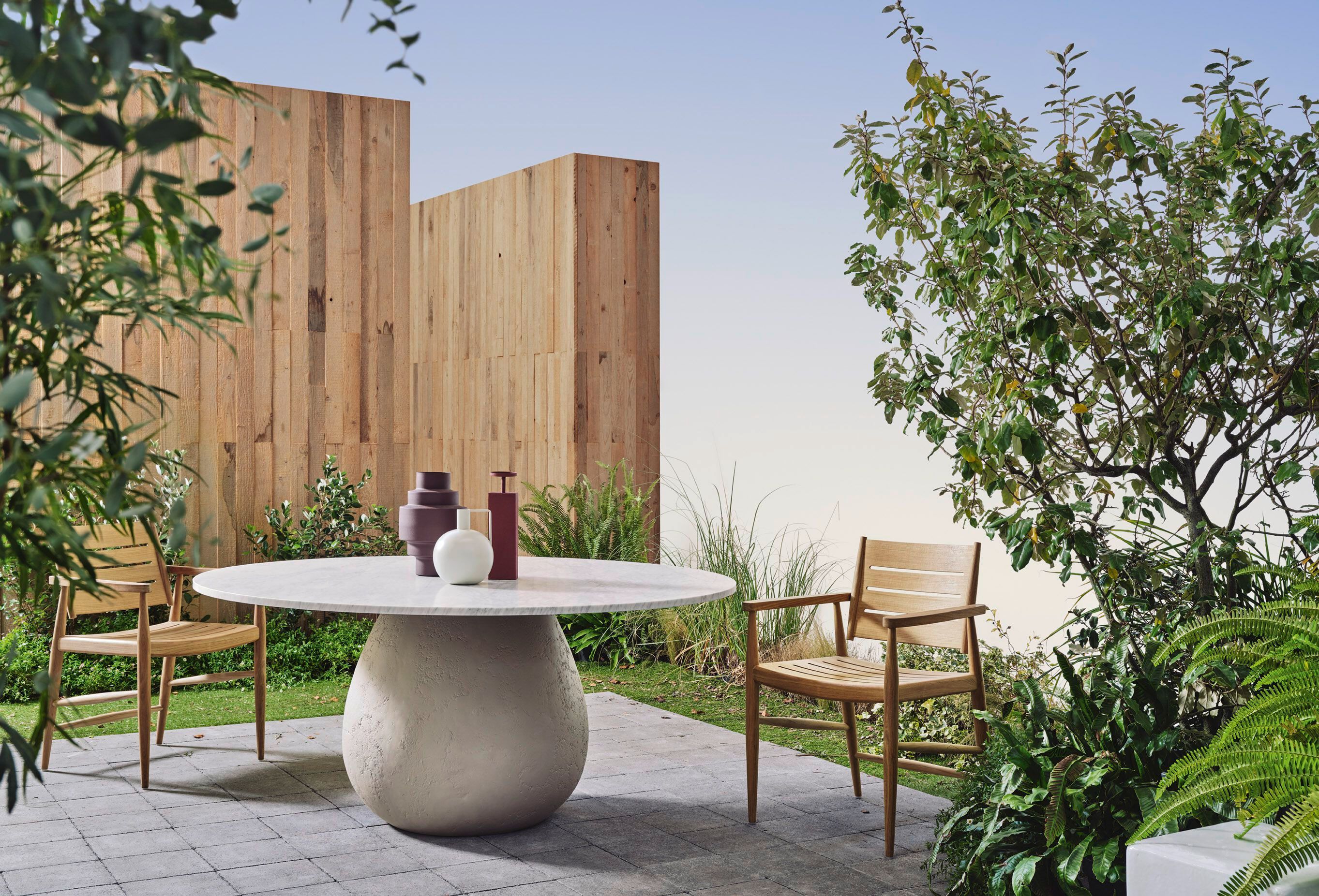 ТИК мягкий садовый стул с подлокотниками Gervasoni Gervasoni Outdoor ARCH-00085034 - Вид №3