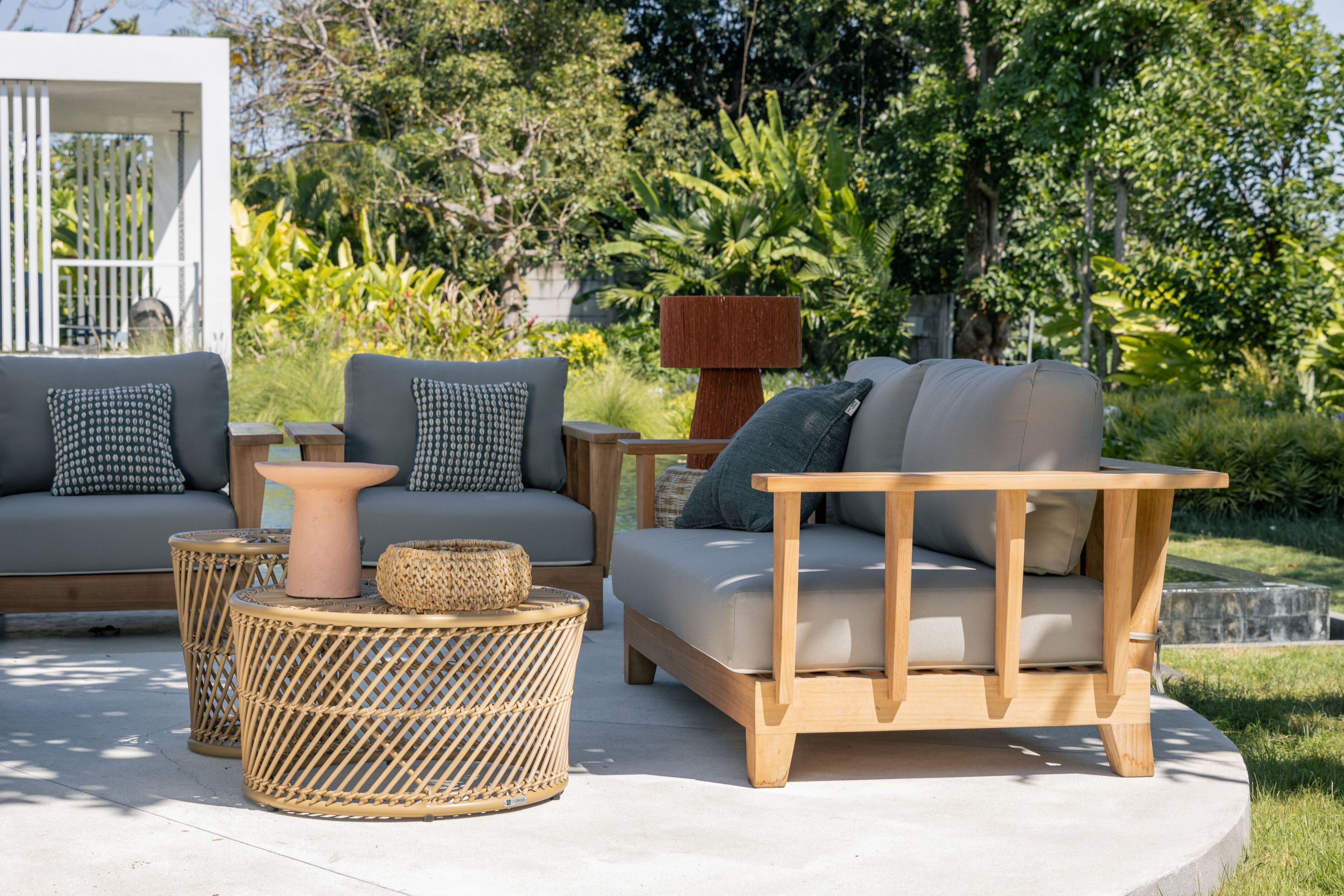 3-местный ТИК садовый диван cbdesign Meet You ARCH-00032829 - Вид №7