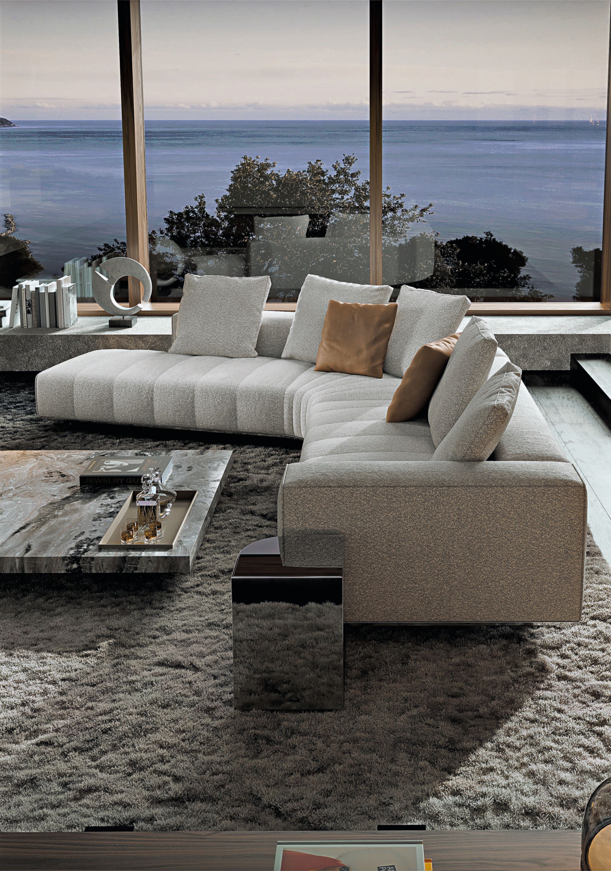 Ткань диван Minotti GOODMAN ARCH-00147953 - Вид №14