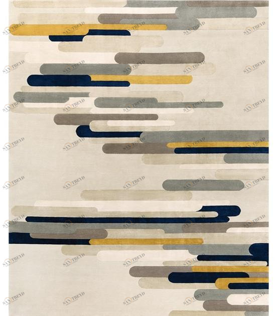 Tapis Rouge Прямоугольный коврик ручной работы Ambiance Tr1218