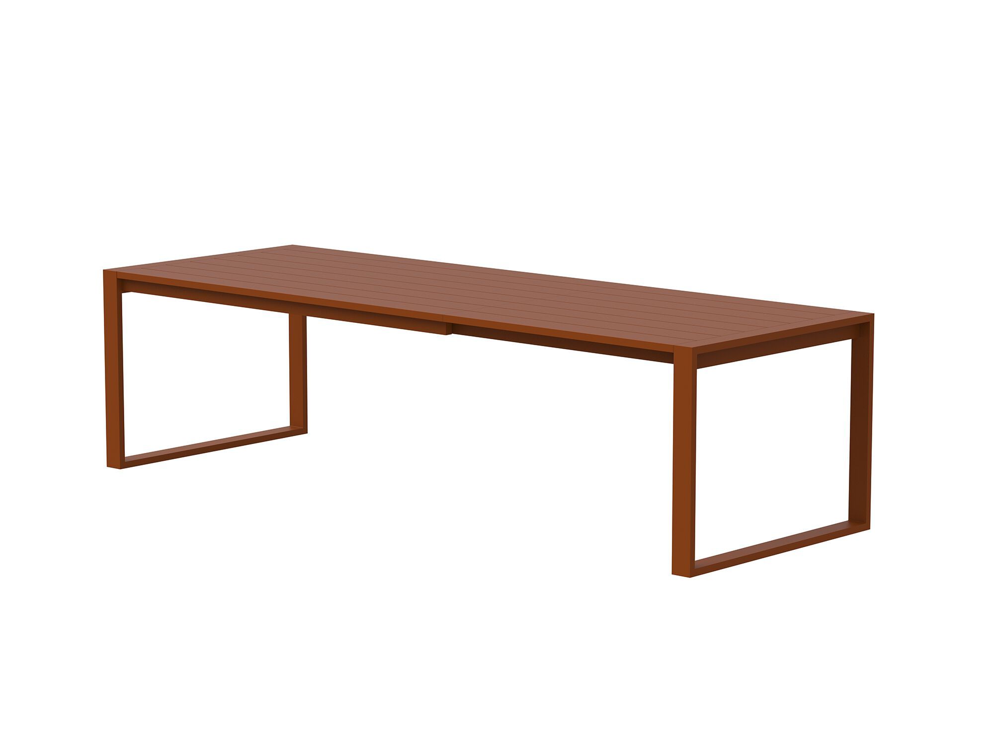 Алюминиевый прямоугольный выдвижной стол с порошковым покрытием Case Eos ARCH-00143156 - Вид №3