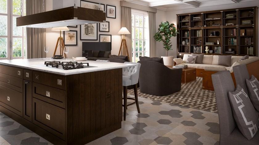 Caroti Модульная кухня с островом Via montenapoleone sun-id-1492926 - Вид №5