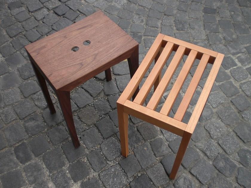 sixay furniture Низкий деревянный табурет Zebra sun-id-1494468 - Вид №2