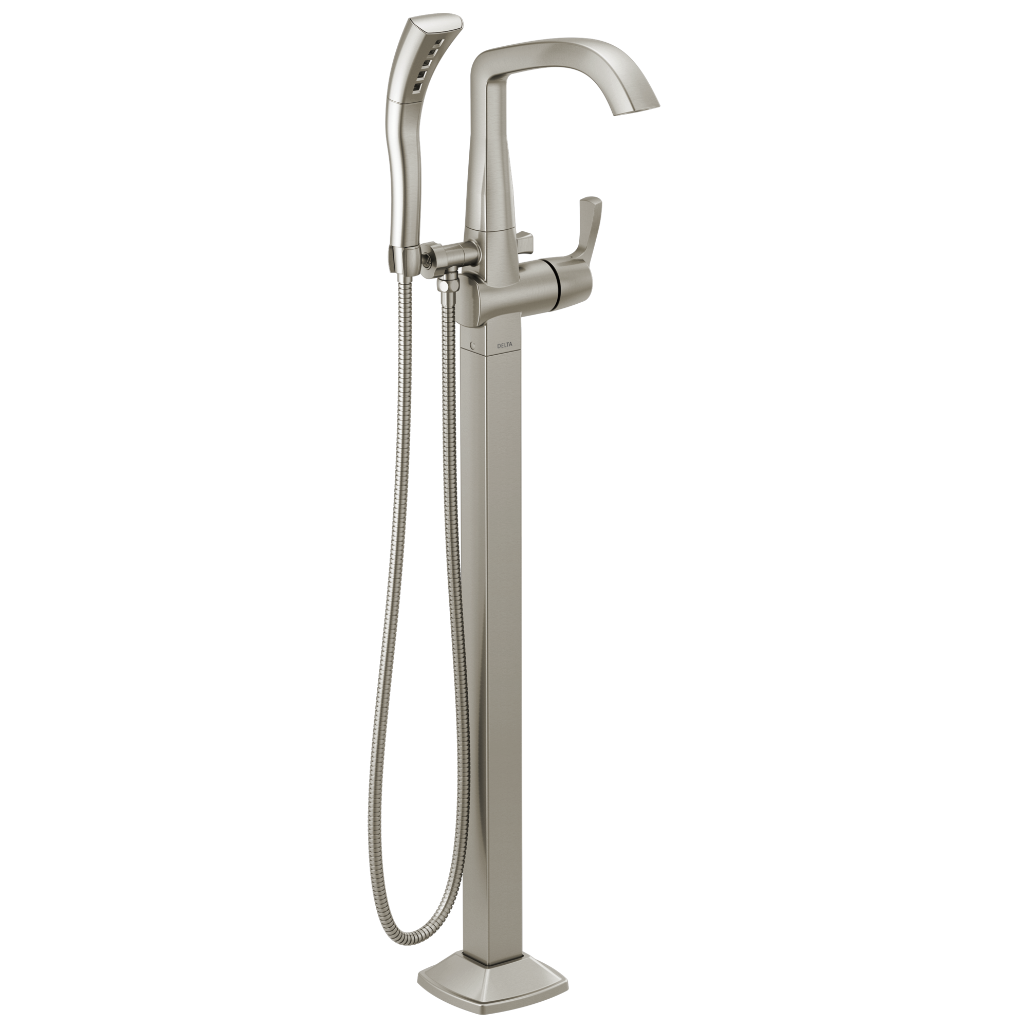 T4776-RBFL Накладка наполнителя ванны на полу с одной ручкой Delta Faucet Stryke Венецианская бронза 