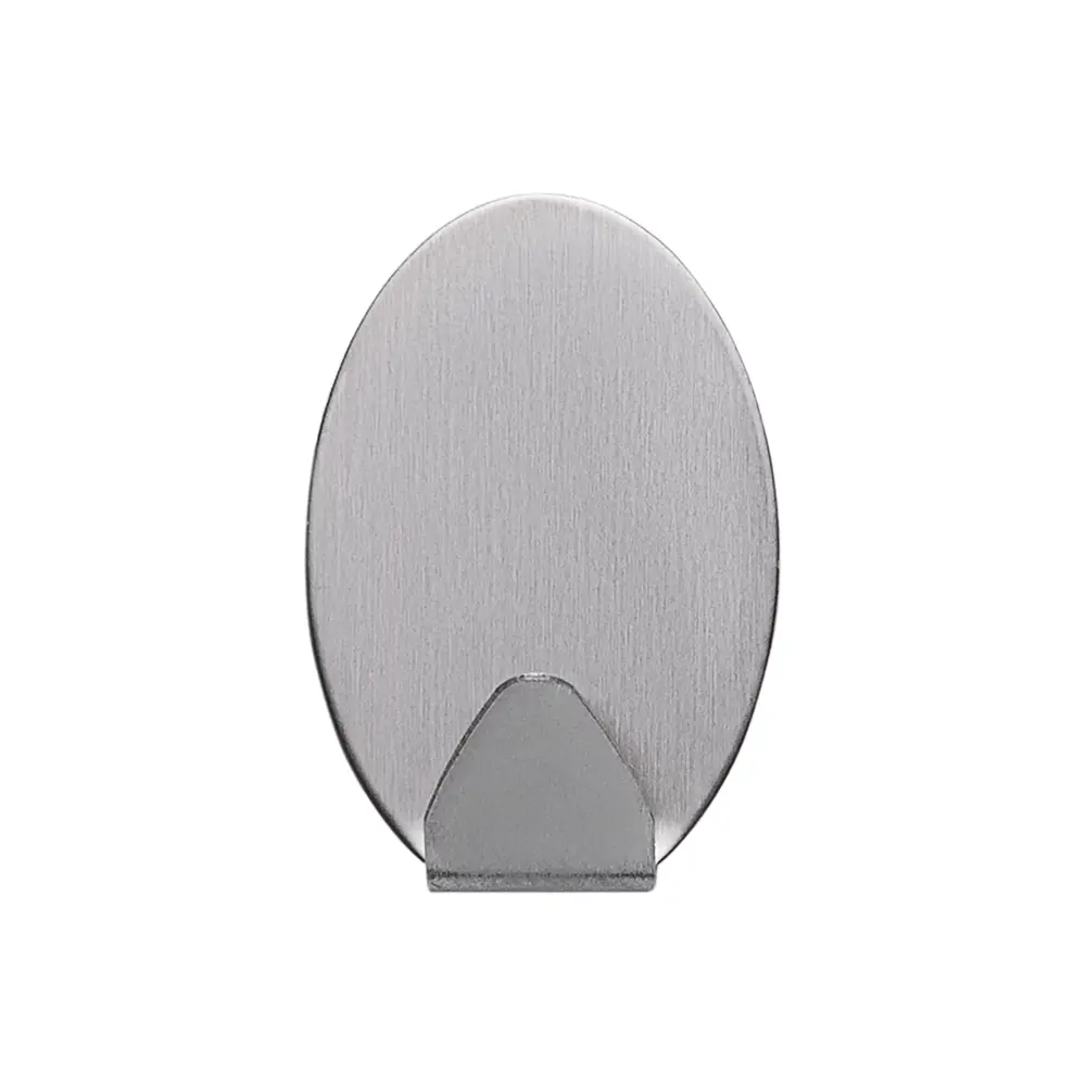 Крючок самоклеящийся овальный нержавеющий 4 шт Santreyd STLM-2092763 - Вид №2