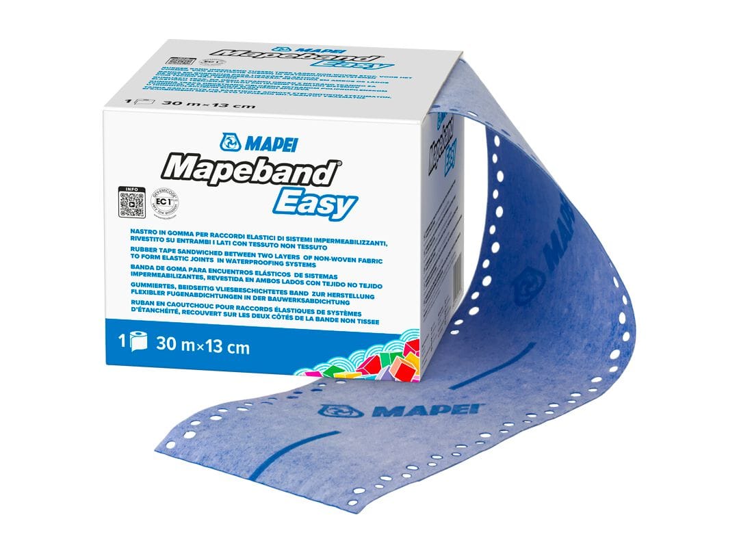 Резиновая лента для эластичных фитингов гидроизоляционных систем MAPEI герметизация и гидроизоляция соединений и фитингов ARCH-00031419 - Вид №1