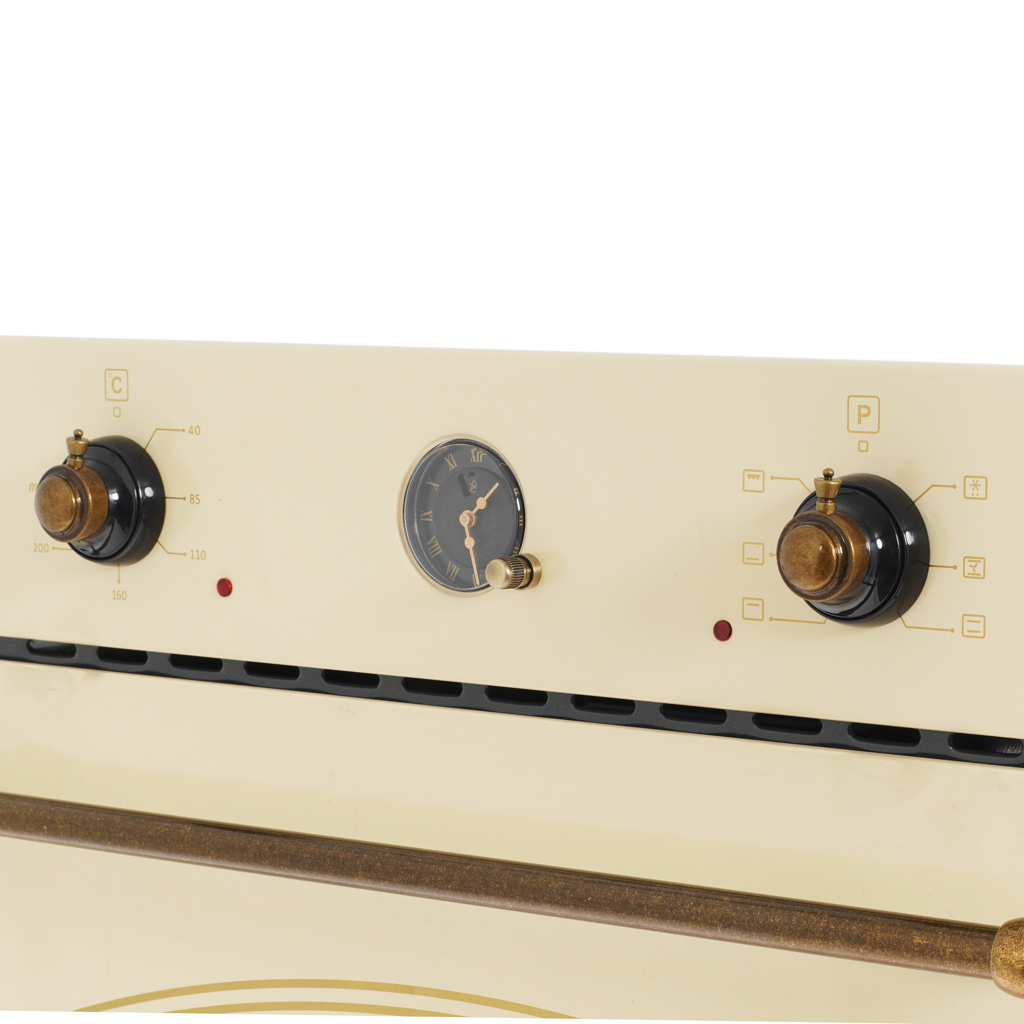 1197013 Электрический духовой шкаф MBS DE-606IV бежевый STDN-0080473 - Вид №3