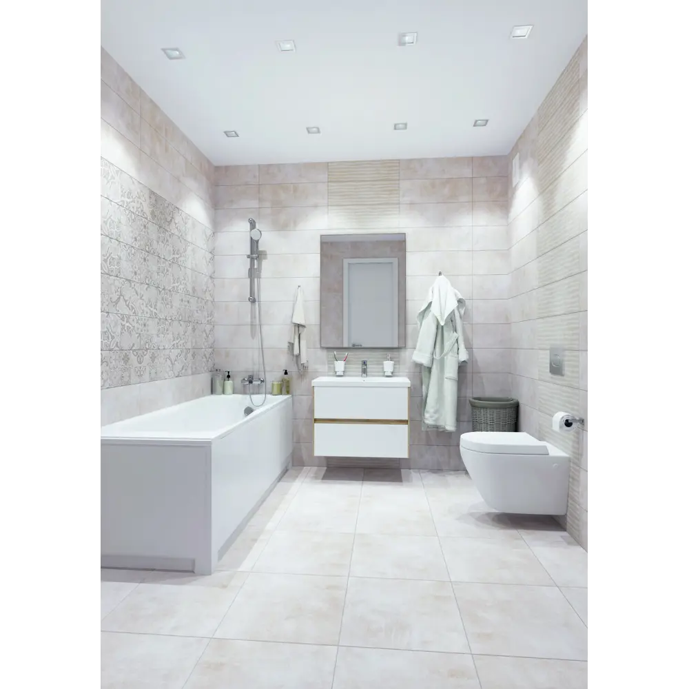 Плитка настенная «Spanish Maiolica» 20х60 см 0.84 м2 цвет бежевый LB CERAMICS Испанская майолика STLM-2025417 - Вид №3