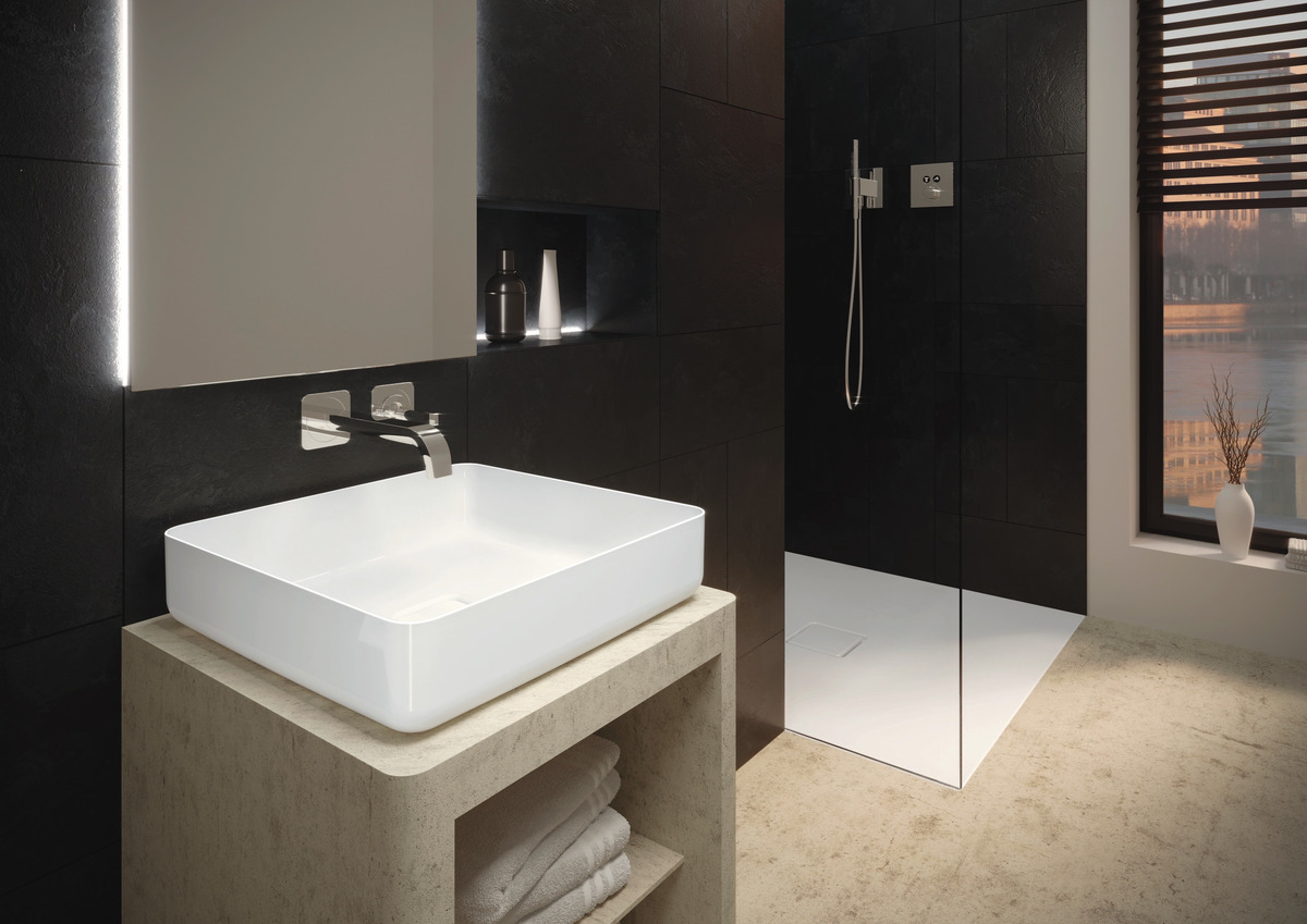 Умывальник KALDEWEI Сталь эмалированная 3184 282 холодный серый 90 3184282 - Вид №5