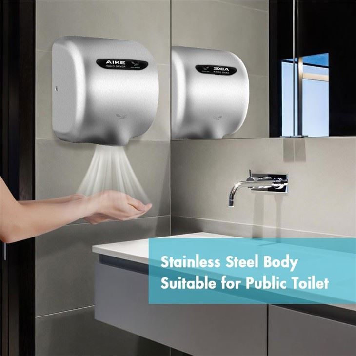 Коммерческие сушилки для рук AIKE AK2800B_372  - Вид №4
