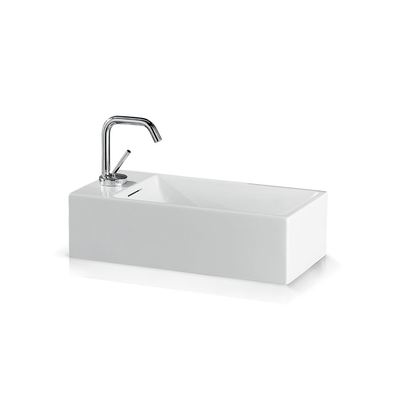 L262T3R1V3.100 Подвесная раковина прямоугольная A. e T. Italia THIN Белый глянцевый AeT ITALIA